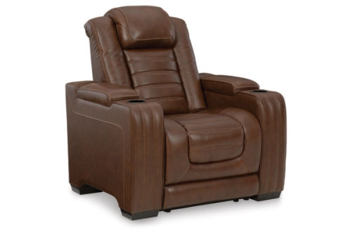 Signature Design by Ashley Backtrack Power Recliner-Chocolate