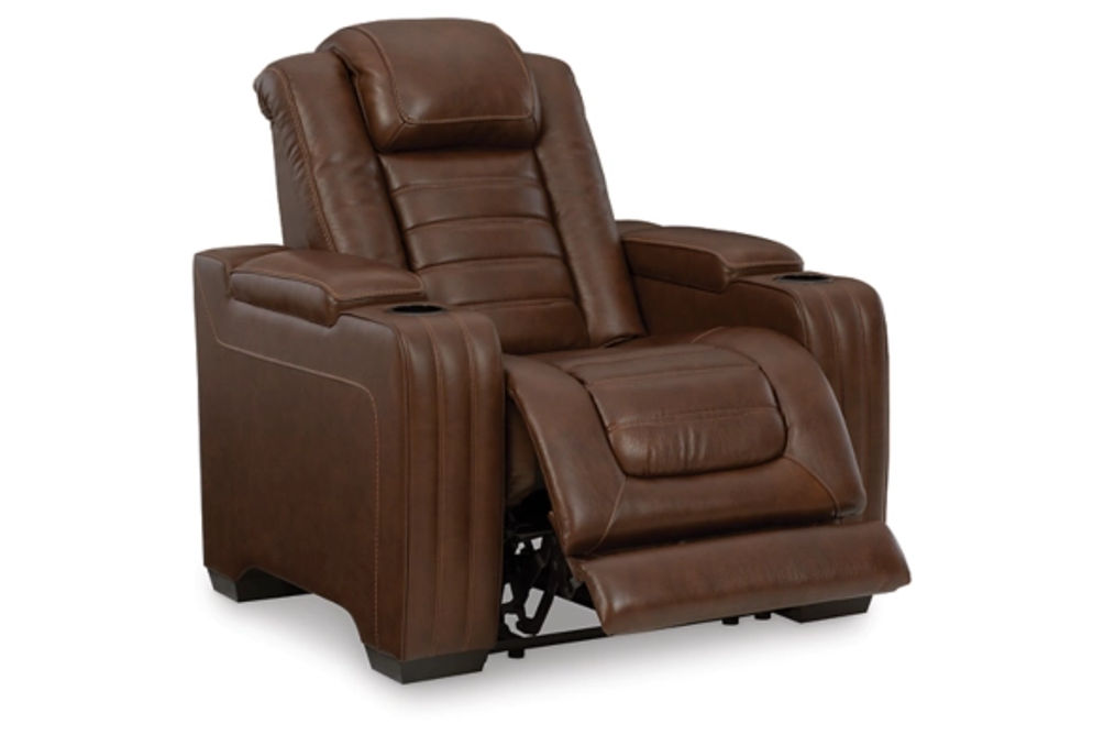Signature Design by Ashley Backtrack Power Recliner-Chocolate