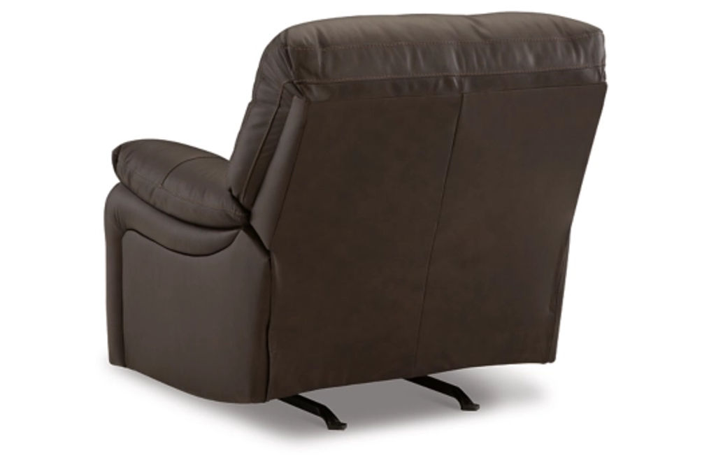 Signature Design by Ashley Leesworth Power Recliner-Dark Brown