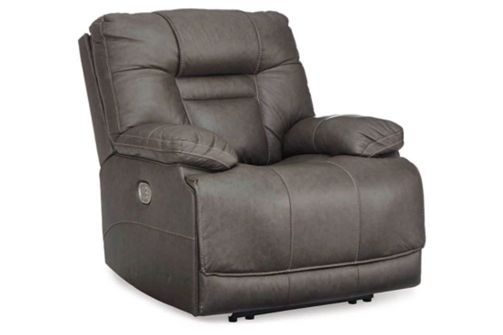 Signature Design by Ashley Wurstrow Power Recliner-Smoke