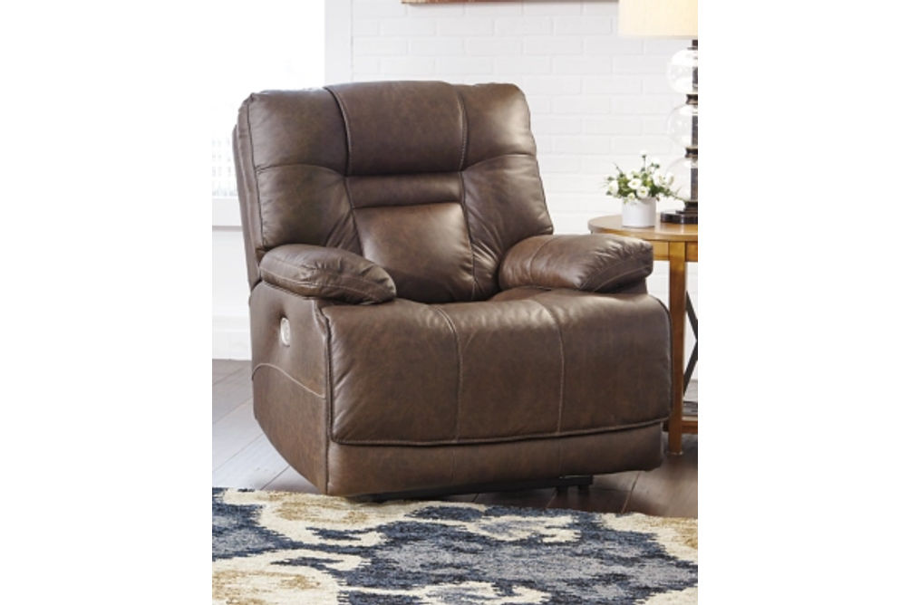 Signature Design by Ashley Wurstrow Power Recliner-Umber