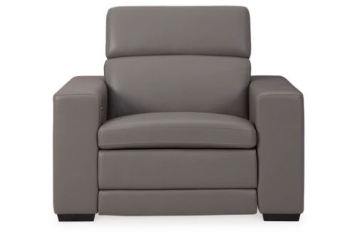 Signature Design by Ashley Texline Power Recliner-Gray