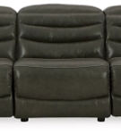 Signature Design by Ashley Center Line 3-Piece Power Reclining Sectional Sofa