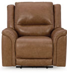 Signature Design by Ashley Trasimeno Power Recliner-Caramel