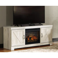 Signature Design by Ashley Bellaby 63" TV Stand with Electric Fireplace-W