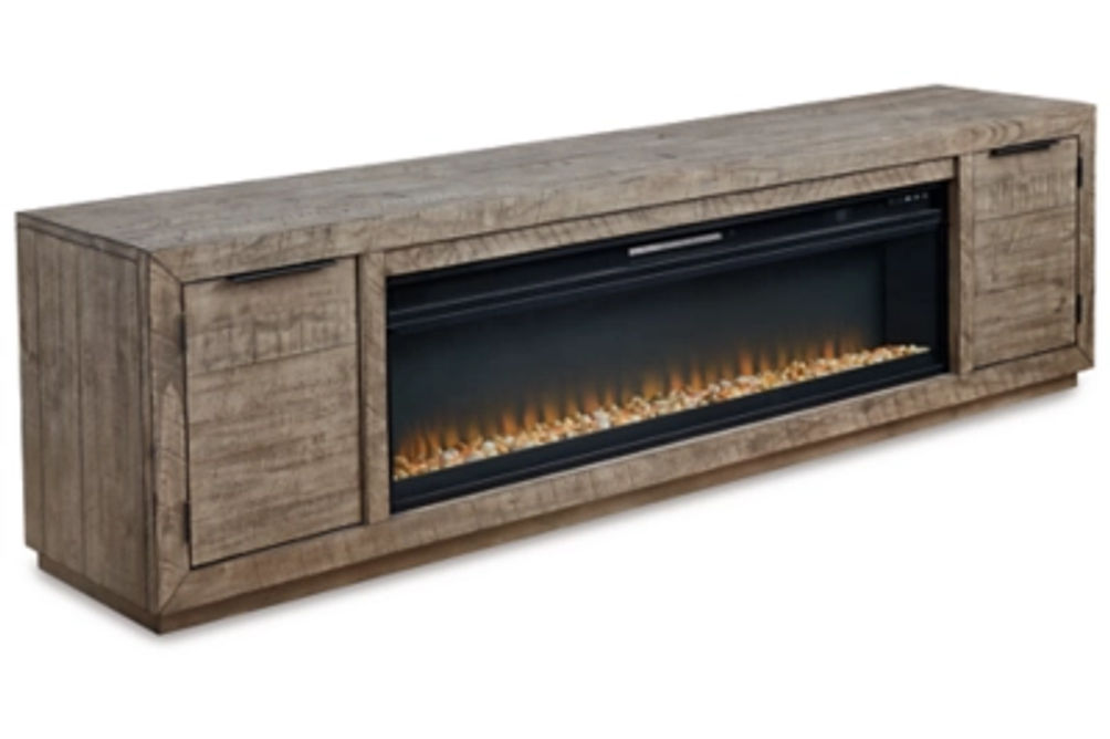 Signature Design by Ashley Krystanza TV Stand with Electric Fireplace