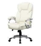 CorLiving Executive Office Chair - White