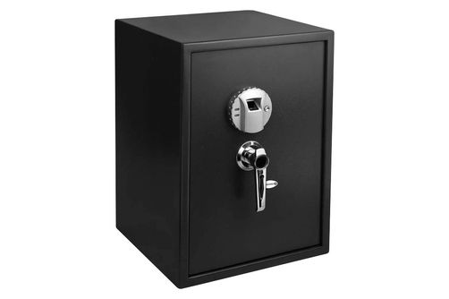 Barska - Large Biometric Safe - Black