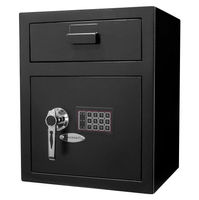 Barska - Large Keypad Depository Safe - Black