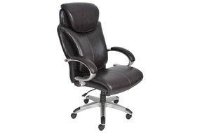 Serta - AIR Health & Wellness Executive Chair - Roasted Chestnut/Brown