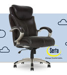 Serta - AIR Health & Wellness Executive Chair - Roasted Chestnut/Brown