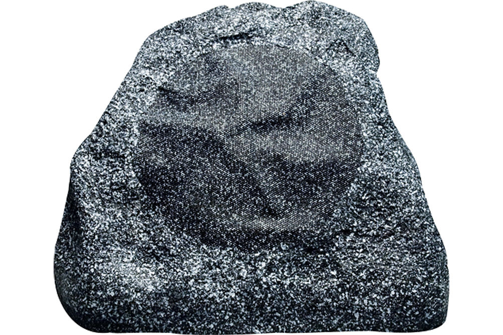 Russound - 2-Way Outdoor Rock Loudspeaker (Each) - Gray Granite