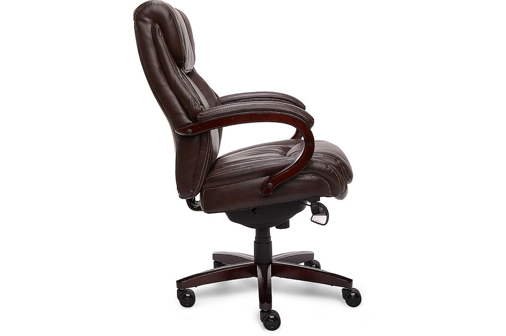 La-Z-Boy - Bellamy Executive Office Chair - Coffee Brown - Bonded Leather