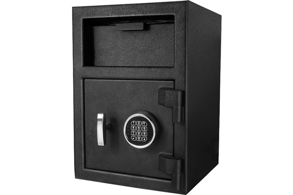 Barska - Standard Depository Keypad Safe - Black Matte