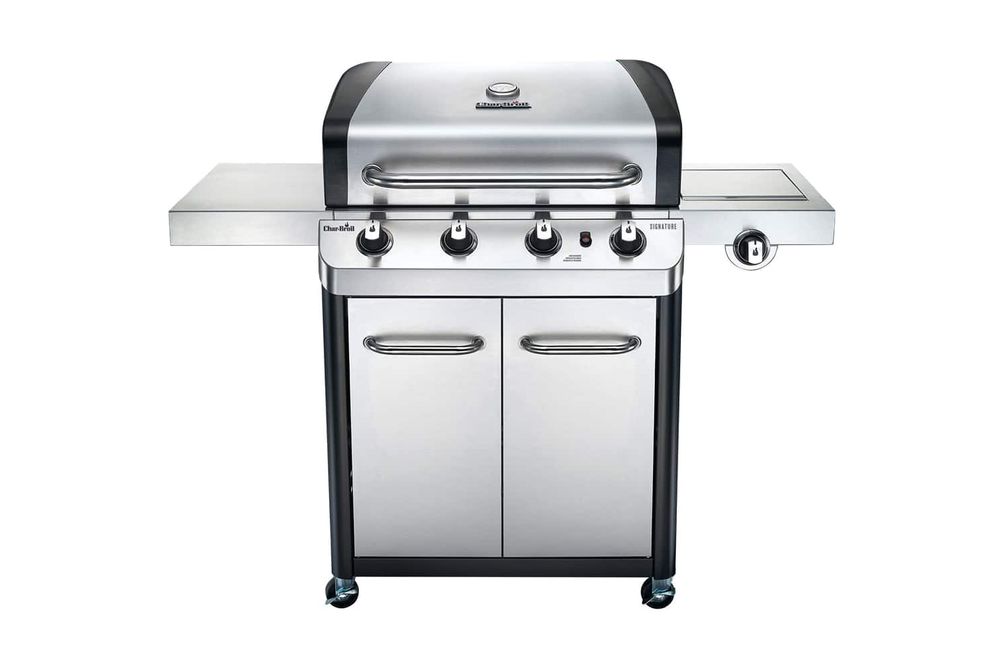 Char-Broil - Signature Gas Grill - Silver/black