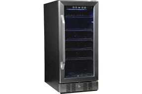 NewAir - 96-Can Built-In Beverage Cooler with Precision Temperature Controls and Adjustable Shelves