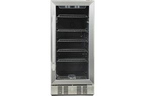 NewAir - 96-Can Built-In Beverage Cooler with Precision Temperature Controls and Adjustable Shelves