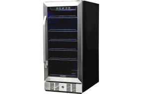 NewAir - 96-Can Built-In Beverage Cooler with Precision Temperature Controls and Adjustable Shelves
