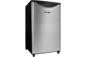 Danby - Contemporary Classic 4.4 Cu. Ft. Mini Fridge - Spotless steel