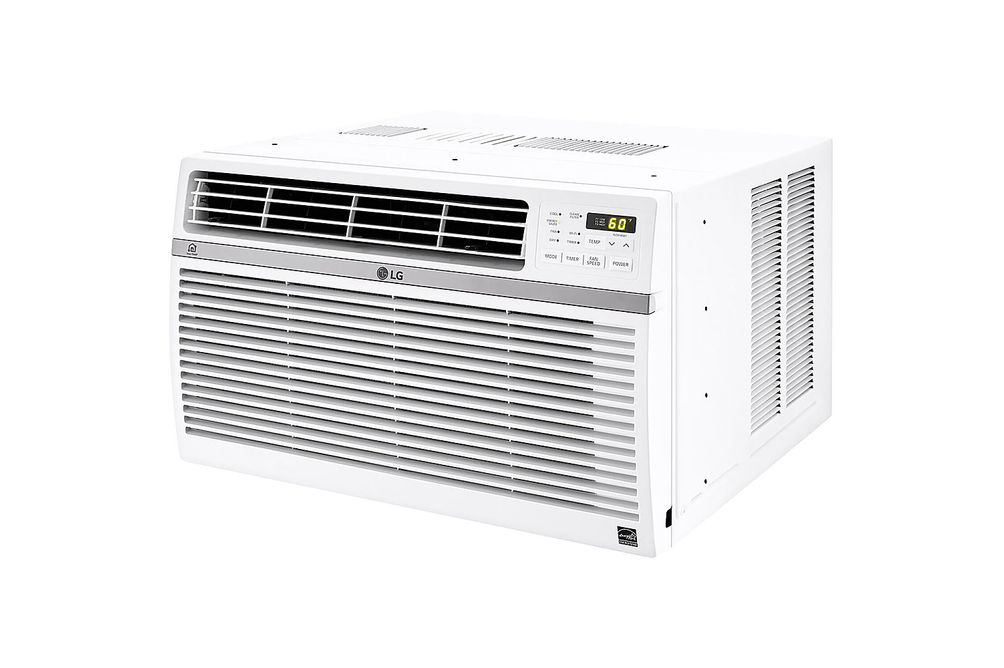 LG - 550 Sq. Ft. Smart Window Air Conditioner - White