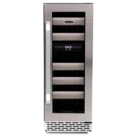 Whynter - Elite 17-Bottle Wine Refrigerator - Stainless Steel