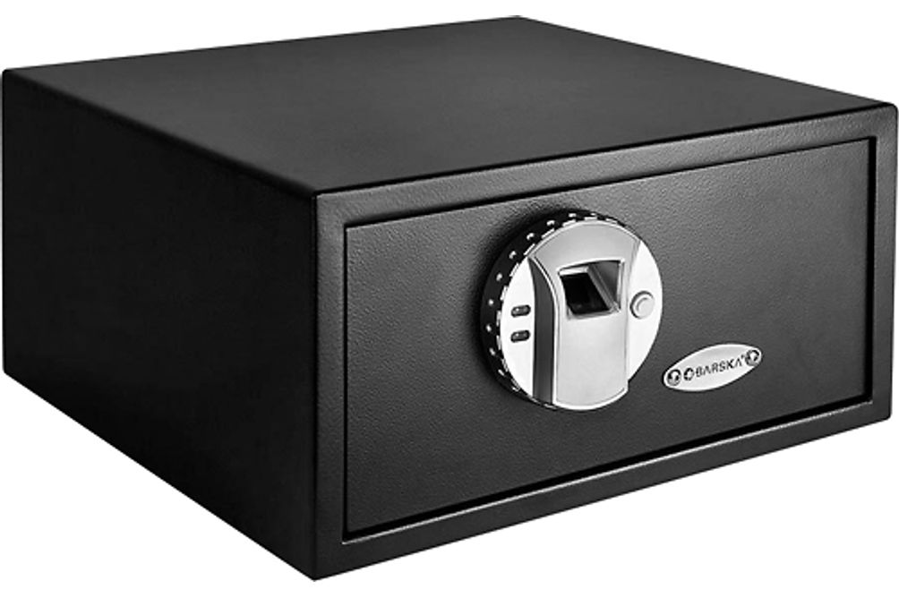 Barska - Biometric Safe with Fingerprint Lock - Black