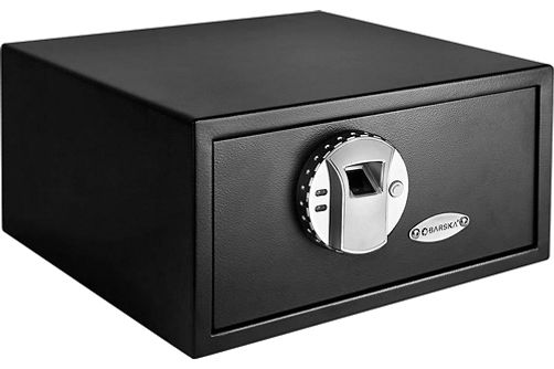 Barska - Biometric Safe with Fingerprint Lock - Black