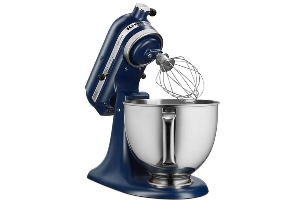 KitchenAid - Artisan Series 5 Quart Tilt-Head Stand Mixer - KSM150PSIB - Ink Blue