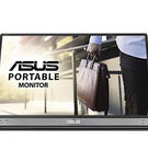 ASUS - ZenScreen-, 15.6FHD- Portable Monitor- Panel Type IPS- Brightness(Max) : 220 cd/ - Black