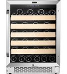 Whynter - 54-Bottle Wine Refrigerator - Black