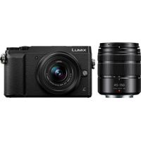 Panasonic - LUMIX GX85 Mirrorless 4K Photo Digital Camera Body Two Lens Bundle with 12-32mm and 45-