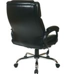 Office Star Products - WorkSmart Big Man's Executive Chair - Black