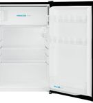 Frigidaire - 4.5 Cu. Ft. Mini Fridge with Top Freezer - Silver