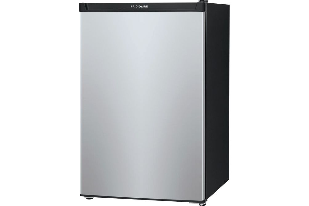 Frigidaire - 4.5 Cu. Ft. Mini Fridge with Top Freezer - Silver