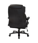 Pro-line II - Big and Tall 5-Pointed Star Bonded Leather Executive Chair - Black