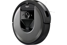 iRobot - Roomba i7+ (7550) Wi-Fi Connected Self-Emptying Robot Vacuum - Charcoal