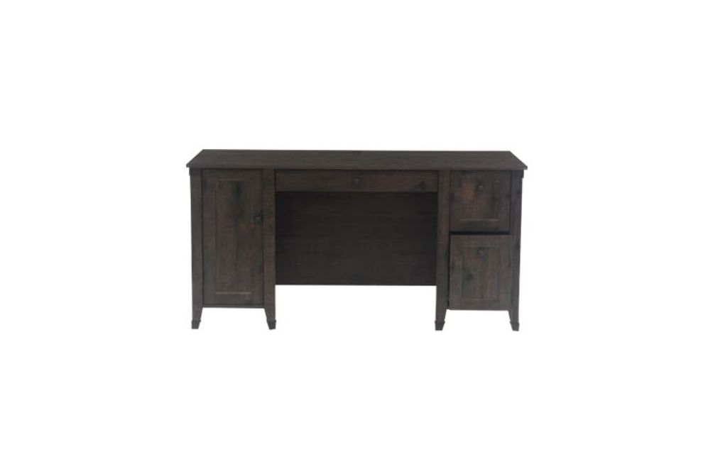 Sauder - Carson Forge Collection Computer Desk - Coffee Oak