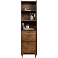 Sauder - Harvey Park Collection 2-Shelf Bookcase - Grand Walnut