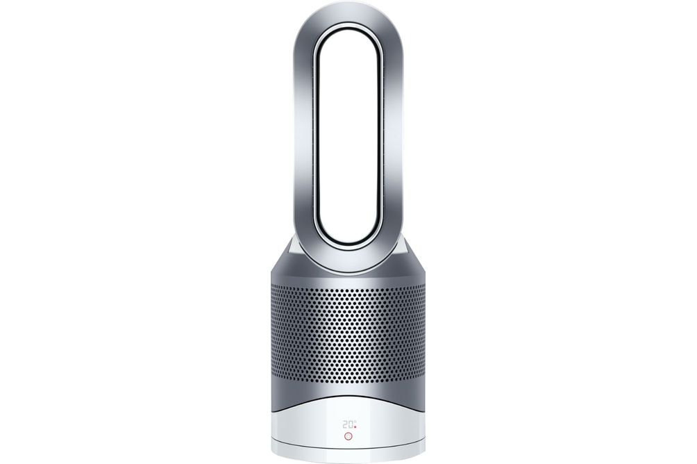 Dyson - HP01 Pure Hot + Cool Air Purifier, Heater and Fan - White/Silver