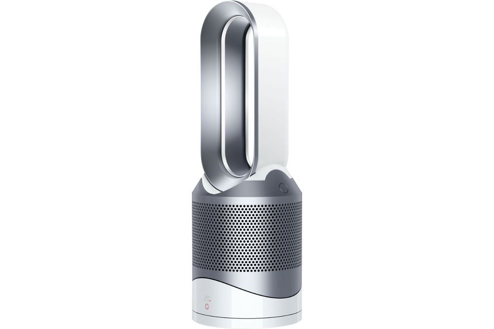 Dyson - HP01 Pure Hot + Cool Air Purifier, Heater and Fan - White/Silver