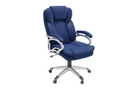 CorLiving Executive Office Chair - Blue