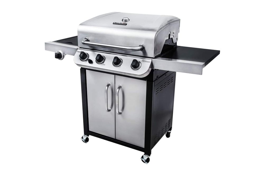 Char-Broil - Performance Gas Grill - Stainless Steel/Black