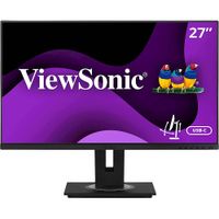 ViewSonic - VG2755 27" IPS LED FHD Monitor (DisplayPort, Mini DisplayPort, HDMI, USB, VGA) - Black