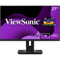 ViewSonic - VG2755-2K 27" IPS QHD Monitor (USB-C, HDMI,DisplayPort) - Black