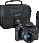 Canon - EOS Rebel T7 DSLR Video Two Lens Kit with EF-S 18-55mm and EF 75-300mm Lenses