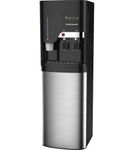 Frigidaire - Bottom-Loading Freestanding Water Cooler/Dispenser with Cup Storage - Stainless Steel