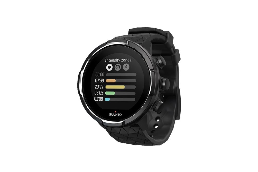 SUUNTO - 9 Titanium Outdoor/Sports Adventure Tracking Connected Watch with GPS/HR - Black