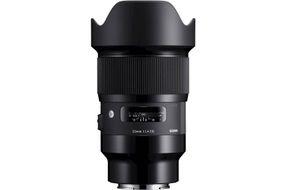 Sigma - Art 20mm f/1.4 DG HSM Wide-Angle Lens for Sony E-Mount - Black