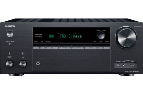 Onkyo - TX 7.2-Ch. with Dolby Atmos 4K Ultra HD HDR Compatible A/V Home Theater Receiver - Black