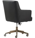 Finch - Belmont Modern Bonded Leather Home Office Chair - Bronze/Charcoal